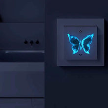 Load image into Gallery viewer, 3-Pack: Glow In the Dark Butterfly Wall Stickers
