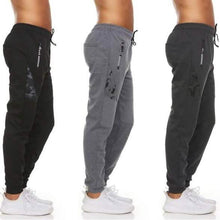 Load image into Gallery viewer, 3-Pack: Men's Moisture-Wicking Jogger Pants with Zipper Pockets
