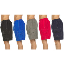 Load image into Gallery viewer, 3-Pack: Men's Quick-Dry Swim Shorts
