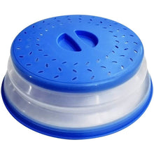 Load image into Gallery viewer, 3-Pack: OUZIFISH 10.5 inch Collapsible Food Plate Lid Cover
