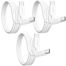 Load image into Gallery viewer, 3-Pack: Overtime USB-C to USB-C Charging Cable
