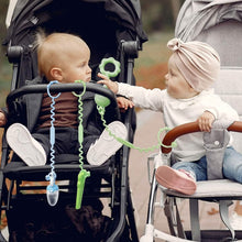 Load image into Gallery viewer, 3-Pack: Pacifier Holder Clip with self-Adjusting Bayonet
