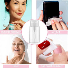 Load image into Gallery viewer, 3-Pack: Push Down Empty Pump Dispenser Bottle
