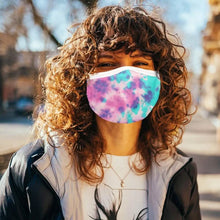 Load image into Gallery viewer, 3-Pack: Tie Dyed Double Layer Reusable Face Mask with Adjustable Loop
