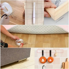Load image into Gallery viewer, 3-Pack: Transparent Adhesive Tape - Reusable, Washable, and No-Residue Nano Gel Strips
