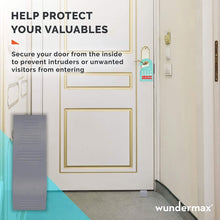 Load image into Gallery viewer, 3-Pack: Wundermax Rubber Security Door Stoppers
