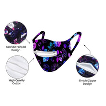 Load image into Gallery viewer, 3-Pack: Zipper Reusable Cotton Face Mask for Everyday Use
