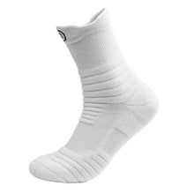 Load image into Gallery viewer, 3-Pair: Men's Thick Towel Bottom Breathable Sweat-absorbent Outdoor Sports Running Socks Elite Basketball Sports Socks
