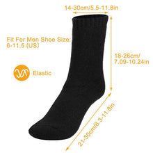 Load image into Gallery viewer, 3-Pairs: Men Warm Wool Socks
