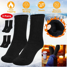 Load image into Gallery viewer, 3-Pairs: Men Warm Wool Socks
