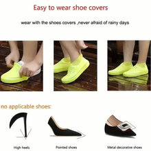 Load image into Gallery viewer, 3-Pairs: Outdoor Latex Rain Boots Waterproof Shoe Cover

