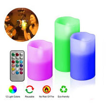 Load image into Gallery viewer, 3-Piece: Flameless Votive Candles
