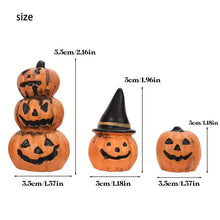 Load image into Gallery viewer, 3-Piece: Halloween Pumpkin Decorations
