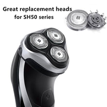 Load image into Gallery viewer, 3-Piece: Replacement Shaver Heads for Norelco Philips SH50
