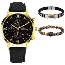 Load image into Gallery viewer, 3-Piece Set: Men's Casual Analog Watches
