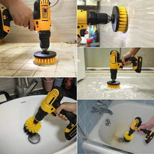 Load image into Gallery viewer, 3-Piece Set: Power Scrubber Wash Cleaning Brushes Tool Kit
