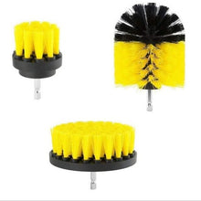 Load image into Gallery viewer, 3-Piece Set: Power Scrubber Wash Cleaning Brushes Tool Kit
