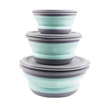 Load image into Gallery viewer, 3-Pieces: Folding Camping Bowl Set
