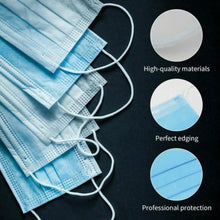Load image into Gallery viewer, 3-Ply Disposable Non-Medical Sanitary Surgical Earloop Face Mask Lot
