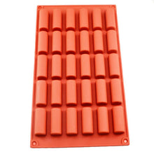 Load image into Gallery viewer, 30 Holes Silicone Cake Mold Chocolate Cake Baking Decorating Tools Desserts Cakes Mould Candy Bakeware Molds Mini Cake Pan Candy Molds Break-Apart Silicone Chocolate Mold
