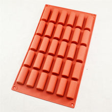 Load image into Gallery viewer, 30 Holes Silicone Cake Mold Chocolate Cake Baking Decorating Tools Desserts Cakes Mould Candy Bakeware Molds Mini Cake Pan Candy Molds Break-Apart Silicone Chocolate Mold
