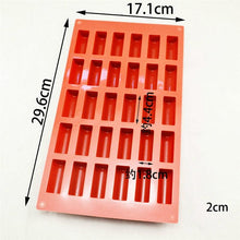 Load image into Gallery viewer, 30 Holes Silicone Cake Mold Chocolate Cake Baking Decorating Tools Desserts Cakes Mould Candy Bakeware Molds Mini Cake Pan Candy Molds Break-Apart Silicone Chocolate Mold
