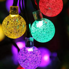 Load image into Gallery viewer, 30 LED Solar String Ball Lights Outdoor Waterproof  Garden Decor
