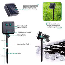 Load image into Gallery viewer, 30 LED Solar String Ball Lights Outdoor Waterproof  Garden Decor

