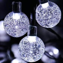 Load image into Gallery viewer, 30 LED Solar String Ball Lights Outdoor Waterproof  Garden Decor
