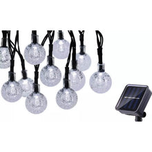 Load image into Gallery viewer, 30 LED Solar String Ball Lights Outdoor Waterproof  Garden Decor
