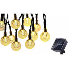 Load image into Gallery viewer, 30 LED Solar String Ball Lights Outdoor Waterproof  Garden Decor
