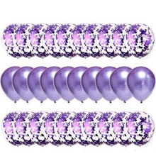 Load image into Gallery viewer, 30-Pieces: Colorful Paper Latex Balloon Party Supplies
