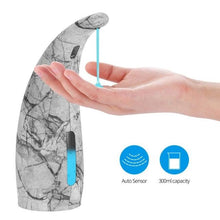 Load image into Gallery viewer, 300ML Soap Dispenser Automatic Waterproof Soap Dispenser For Hotel Kitchen Bathroom Hospital Automatic Soap Dispenser Touchless Sensor Soap Dispenser Auto Infrared Motion Soap Dispenser Liquid Hands-Free Soap Dispenser
