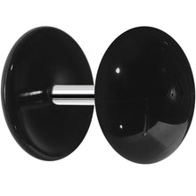 Load image into Gallery viewer, Black Acrylic Dome Cheater Plug Set
