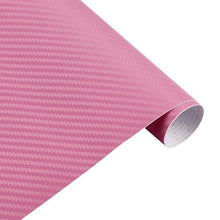 Load image into Gallery viewer, 30cmx127cm 3D Carbon Fiber Vinyl Car Wrap Sheet Roll Film Car Stickers Carbon Fiber Vinyl Wrap Decal Motorcycle Auto Styling Carbon Fiber Vinyl Car Wrap Sheet Roll Film Car Stickers and Decal Motorcycle Automobiles Accessories Automobiles
