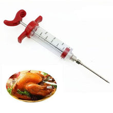 Load image into Gallery viewer, 30ml BBQ Meat Marinade Sauce Seasoning Syringe Injector

