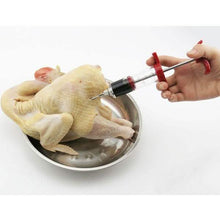 Load image into Gallery viewer, 30ml BBQ Meat Marinade Sauce Seasoning Syringe Injector
