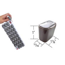 Load image into Gallery viewer, 31 Day Monthly Pill And Vitamin Organizer With Large Removable Pods
