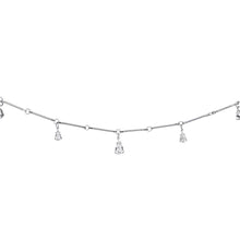 Load image into Gallery viewer, Clear Majestic Gem Teardrop Belly Chain
