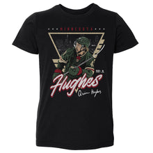 Load image into Gallery viewer, Quinn Hughes Minnesota Triangle Retro WHT

