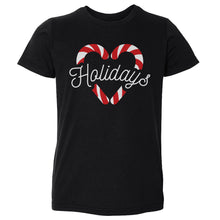 Load image into Gallery viewer, Christmas Candy Cane Heart WHT
