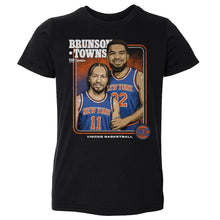 Load image into Gallery viewer, Jalen Brunson &amp; Karl-Anthony Towns New York Knicks Step Brothers WHT
