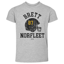Load image into Gallery viewer, Brett Norfleet College Helmet Font
