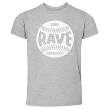 Load image into Gallery viewer, John Rave Kansas City Baseball WHT
