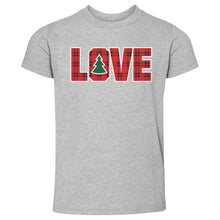 Load image into Gallery viewer, Christmas LOVE Christmas Plaid WHT
