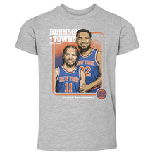 Load image into Gallery viewer, Jalen Brunson &amp; Karl-Anthony Towns New York Knicks Step Brothers WHT
