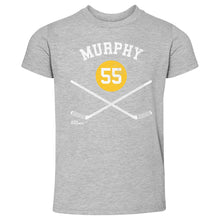 Load image into Gallery viewer, Larry Murphy Pittsburgh 55 Sticks WHT
