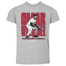 Load image into Gallery viewer, Omar Vizquel Cleveland Player Name WHT
