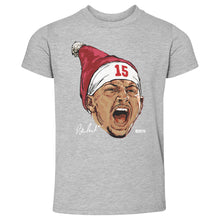 Load image into Gallery viewer, Patrick Mahomes Kansas City Portrait Santa Hat WHT
