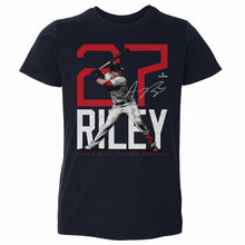 Load image into Gallery viewer, Austin Riley Atlanta Bold Number WHT
